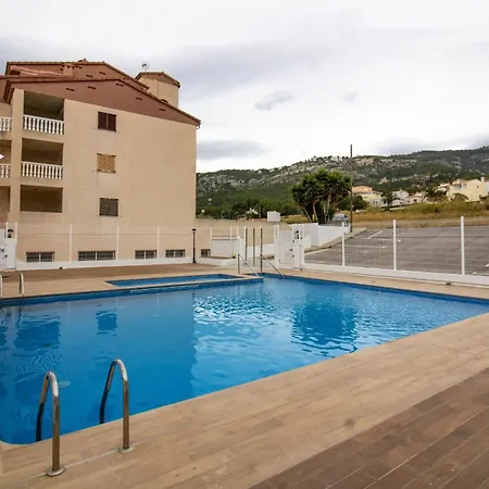 Con Aire Acondicionado Y Piscina アパート Alcossebre